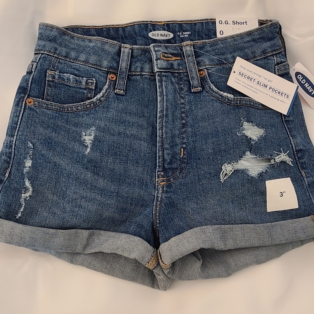 Old Navy Shorts Size 0 High Rise Jean